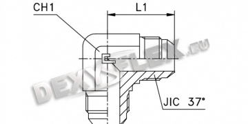 Products / Pipe fittings / SAE J514 carbon / equal elbow SAE J514