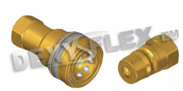 Products / Quick couplings and ball valves / Hydraulic quick couplings / PBVM
