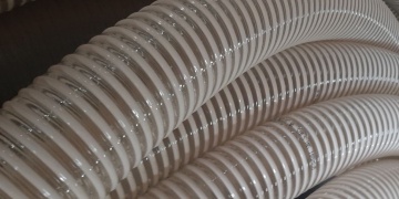 HOSES / PVC hoses / PVC Hoses for WATER. ✔ Suction Hoses ✔ Corrugated Hoses ✔ Delivery Hoses. / Suction Hose for Suction and Transport of Water, Liquids, Food, Light Chemicals and Abrasives with -0.90 bar vacuum - Multipurpose & FOOD SPIRABEL® SNT-S