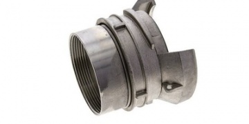 Fittings / GUILLEMIN Couplings / GUILLEMIN aluminum nozzle with locking nut and internal thread