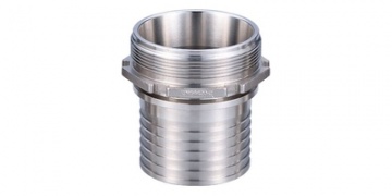 Fittings / TW fittings / TW stainless steel Fittings / Threaded hose tail with male thread – stainless steel