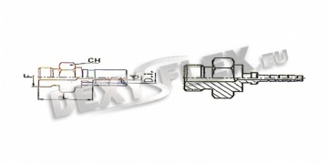 Fittings / Micro fittings / BSP male flat seat