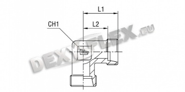 Products / Pipe fittings / DIN 2353 stainless / Equal elbow body | stainless