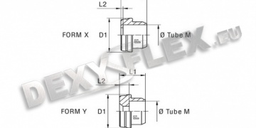 Products / Pipe fittings / ORFS carbon / Braze sleeve metric