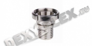 Priključci / Индустријски прикључци за црева / Serrated fittings / Ženski, SS holenderski priključak sa navrtkom