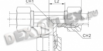 Roba / Vezna crevna armatura / DIN 2353 karbon / Equal tee B3