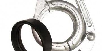 Priključci / FITTINGS, REDUCTIONS and CLAMPS for hoses for Concrete pumps / Hose CLAMPS for concrete pumps - quick disconnect