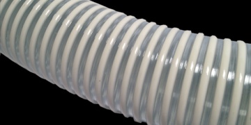 Creva / PVC creva / Navodnjavanje, usisavanje i isporuku đubriva, insekticida / Corrugated vacuum hose for SEEDER - URARTU ST (CLEAR)