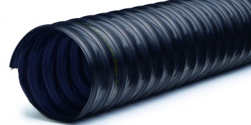 Creva / PUR creva / Crevo za izduvne gasove. Crevo za vruć vazduh. Crevo za hemijske isparenja i gasove – FLEXADUX® P 2 SP-TPR +150°C