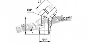 Roba / Vezna crevna armatura / SAE J514 nerđajući / Završno koleno 45 NPTF body | nerđajuće Roba / Vezna crevna armatura / SAE J514 nerđajući / Završno koleno 45 NPTF body | nerđajuće